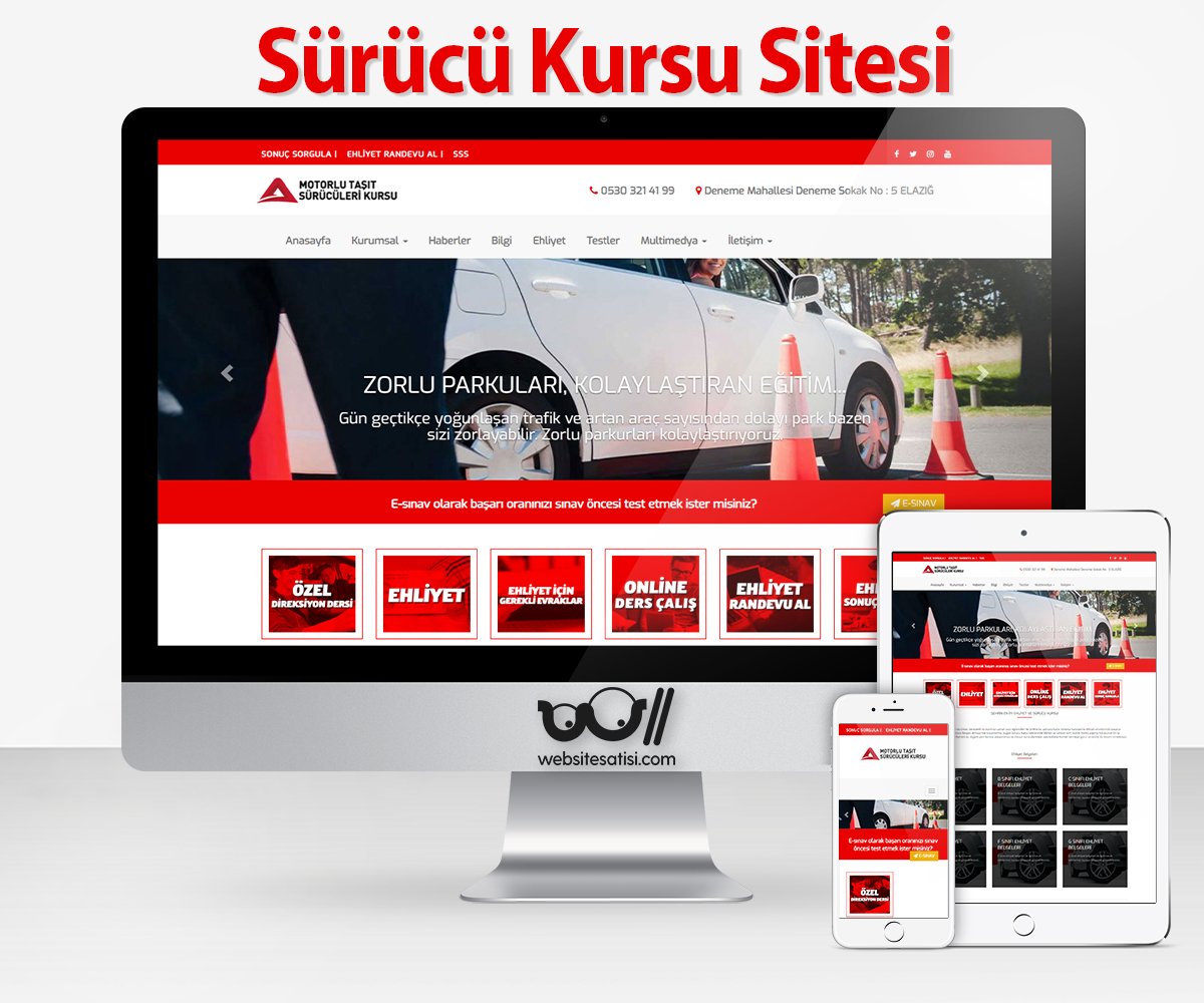  Sürücü Kursu Sitesi V2