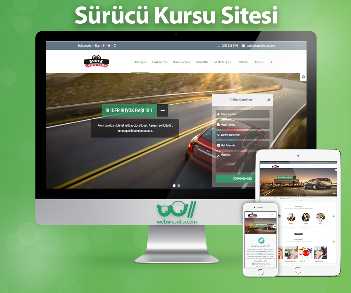 Sürücü Kursu Sitesi V1